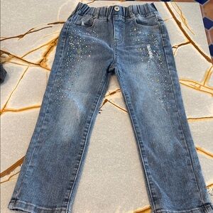 Lola & The Boys Kids Blue Jeans with Colorful Accents